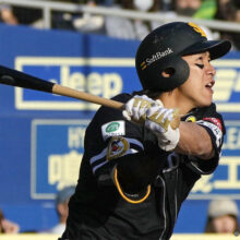 鷹・柳田が今季72打席目で初本塁打　齊藤明雄氏「これで乗っていける」