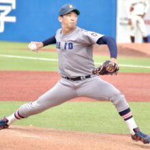 7回1失点で今季2勝目の慶大・谷村然、初の早慶戦は「背中を押してもらえるような、すごく良い経験」