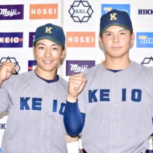 リーグ戦初本塁打が値千金の左越え3ラン！慶大・斎藤快太が2安打5打点の躍動「入るとは思わなかった」