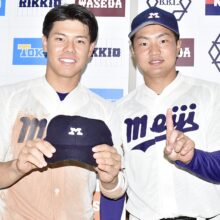 明大がリーグ3連覇に王手！2年生・今井英寿が初スタメンで初安打＆初本塁打含む4安打4打点の躍動