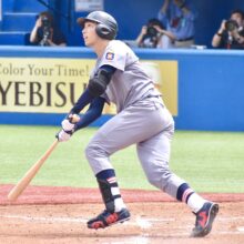 慶大・谷村然が二刀流の大活躍！リーグ戦初白星は96球完封のマダックス、初安打は決勝2ラン