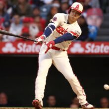 大谷翔平、左腕に苦しみ4打数無安打2三振　エ軍は10安打も2得点、連勝止まる