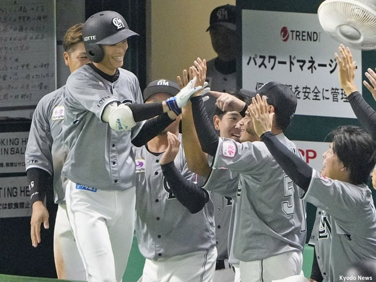 ロッテ・和田康士朗「二塁打、三塁打を増やしていけたら」低いライナー性の打球を意識