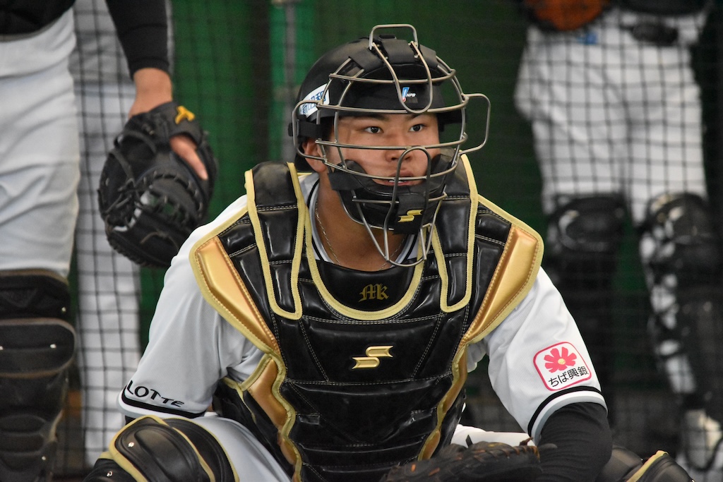 ロッテ・松川虎生「がむしゃらに食らいついて頑張っていければ」今季初出場！