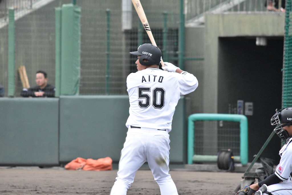 愛斗がサヨナラ打！「僕もロッテの一員になったので、ロッテの勝ちに貢献できるよう頑張ります」