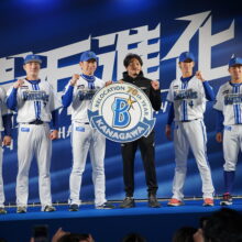 今年は川崎で精鋭とともに『横浜DeNAベイスターズ出陣式2024』を開催！三浦大輔監督「必ず頂点に立てるように頑張っていきます」とファンの前で宣言！