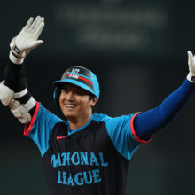 ドジャース・大谷翔平、4度目球宴で初本塁打　MLB史上初の『オールスターゲームで勝利投手＆本塁打』　