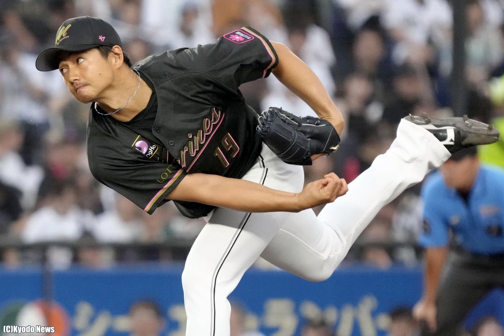 ロッテ、接戦制し2位キープ　唐川6回1失点の好投で2勝目、石川慎が決勝打！