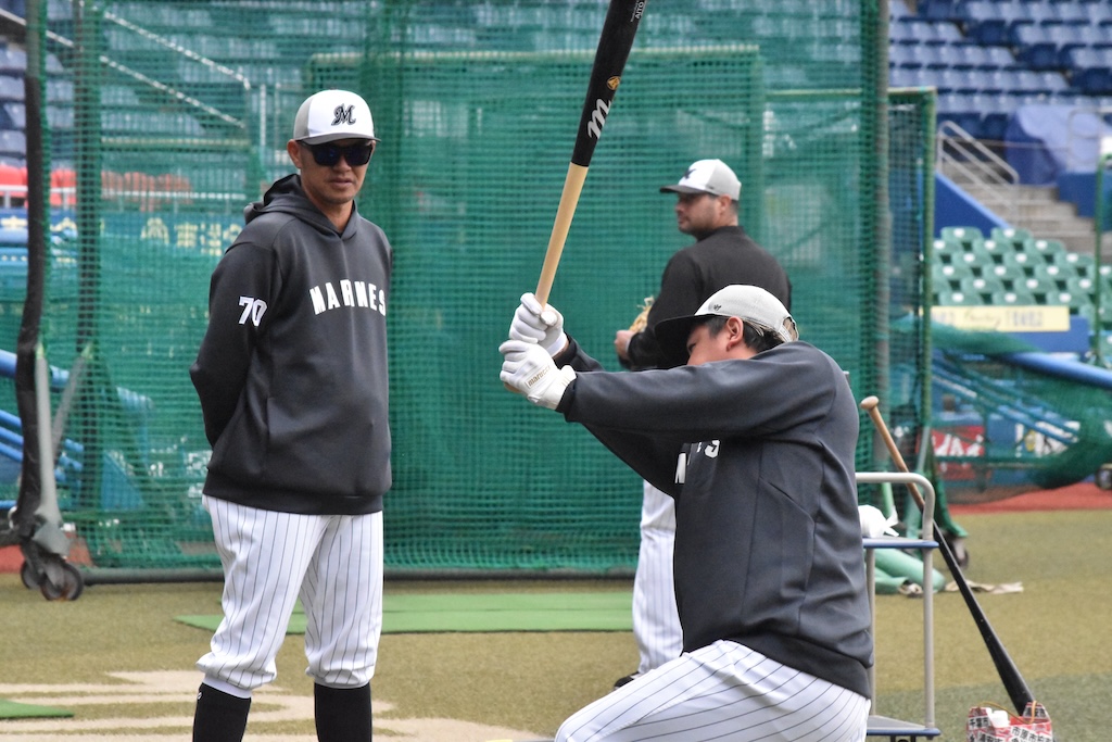 ロッテ・愛斗「一軍にいることが目標じゃなく、試合に出ることが目標」〜10月21日のZOZOマリン秋季練習〜