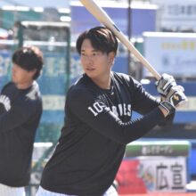 ロッテ・上田希由翔、プロ1年目は「見ての通り、結果が出ず…」来季は「1年間戦い抜くことが大事」