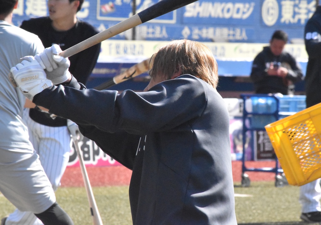 ロッテ・愛斗「全体練習がこれで終わりですけど…」〜11月8日のZOZOマリン秋季練習〜