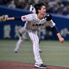 侍ジャパン・井上温大、6回途中5安打2失点　初戦先発の大役に応える好投