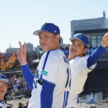 『横浜DeNAベイスターズ日本一優勝パレード 2024』（写真：萩原孝弘）