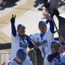 『横浜DeNAベイスターズ日本一優勝パレード 2024』（写真：萩原孝弘）