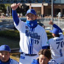 『横浜DeNAベイスターズ日本一優勝パレード 2024』（写真：萩原孝弘）