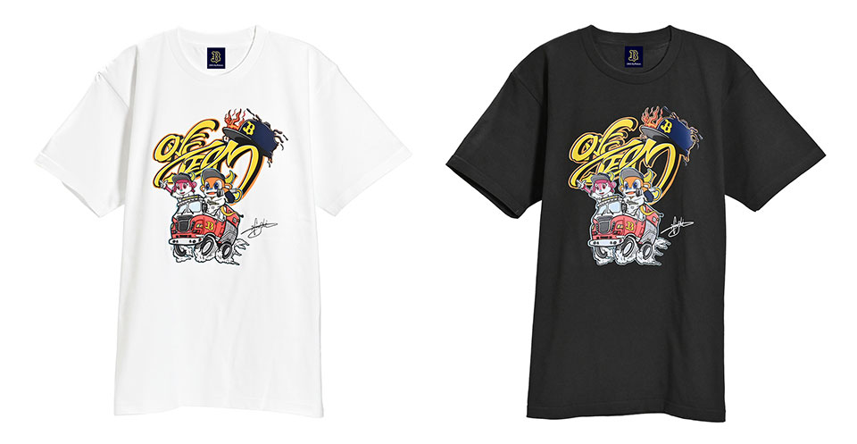 オリックス、鈴木博志画伯イラストグッズ「ONE TEAM」販売