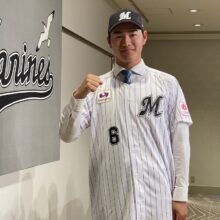 ロッテドラ1・西川史礁「新人王を目指してやっていきたい」背番号6が似合う選手になることを期待！