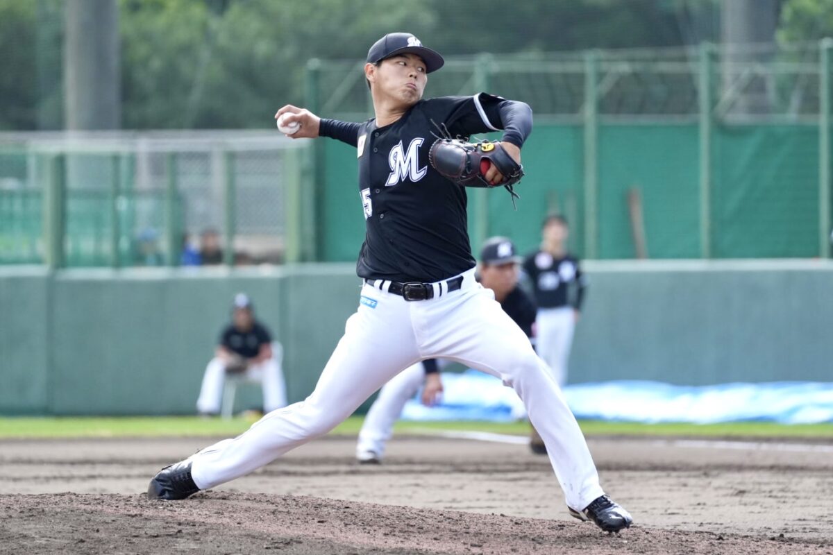 ロッテ育成・永島田輝斗、右肘内側側副靱帯再建術および骨棘除去術