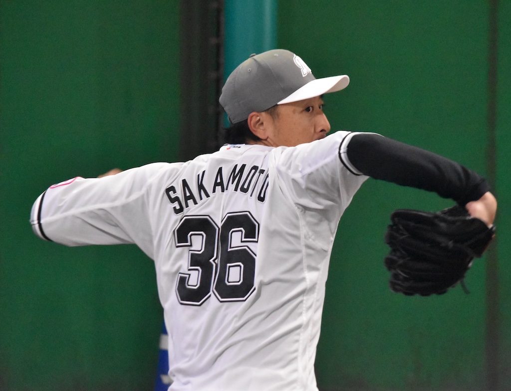 ロッテ・坂本光士郎「しっかり結果出せるようにやりたい」左打者封じを誓う