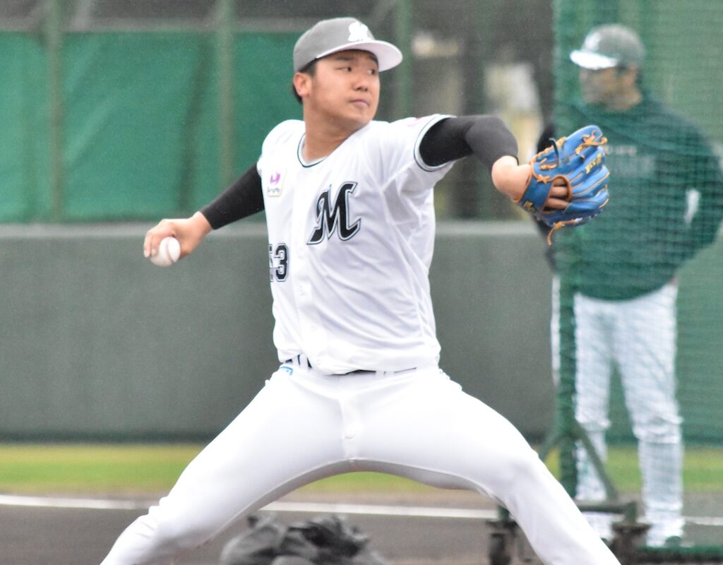 ロッテ・木村優人「少しでも長いイニングを投げたい」先発での勝利を目指す！
