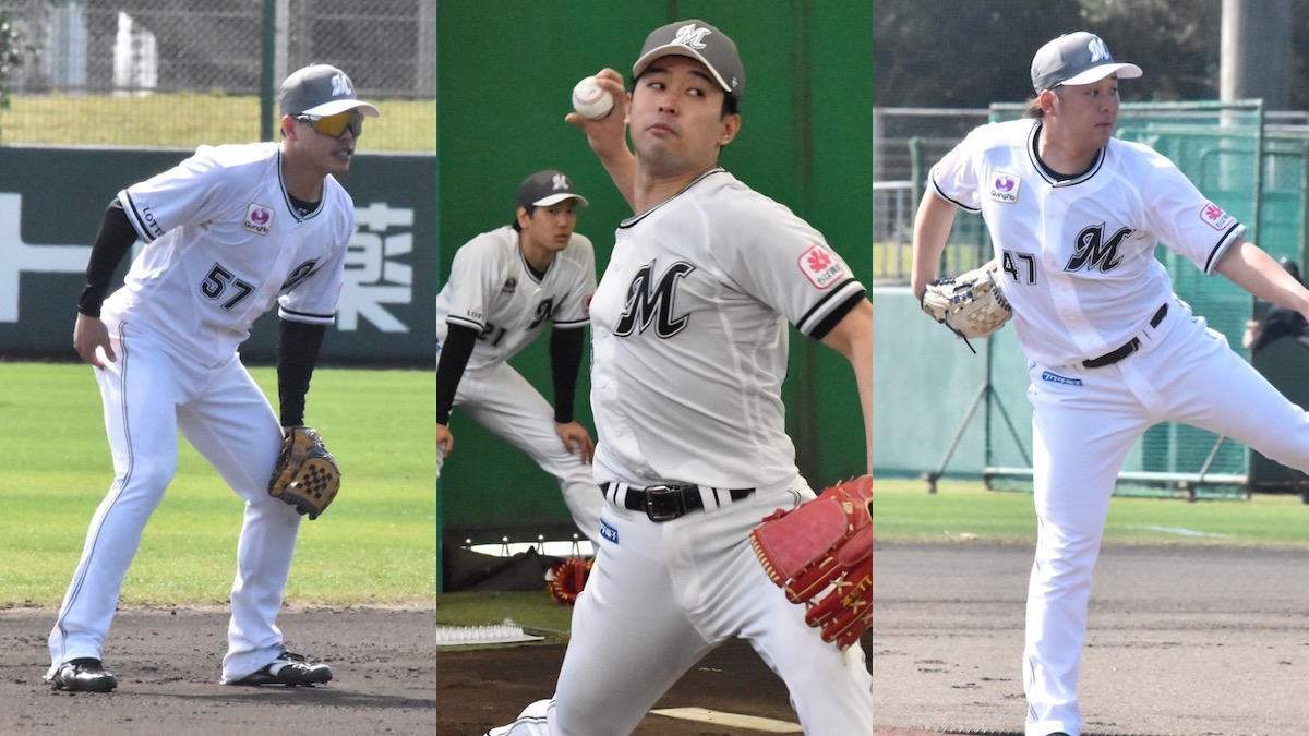 ロッテ・種市、鈴木、小川　“98年世代”の3人から伝わる中心選手としての自覚