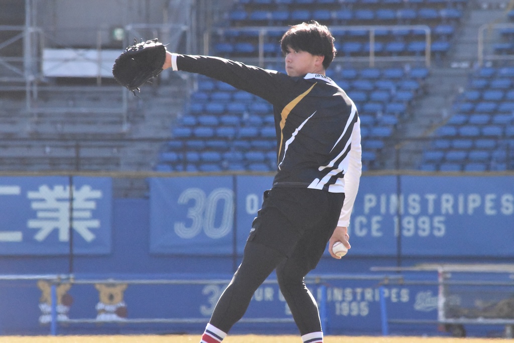 ロッテ・田中晴也、自主トレを公開「中6日で投げないと」、「常にそこを意識して行動」