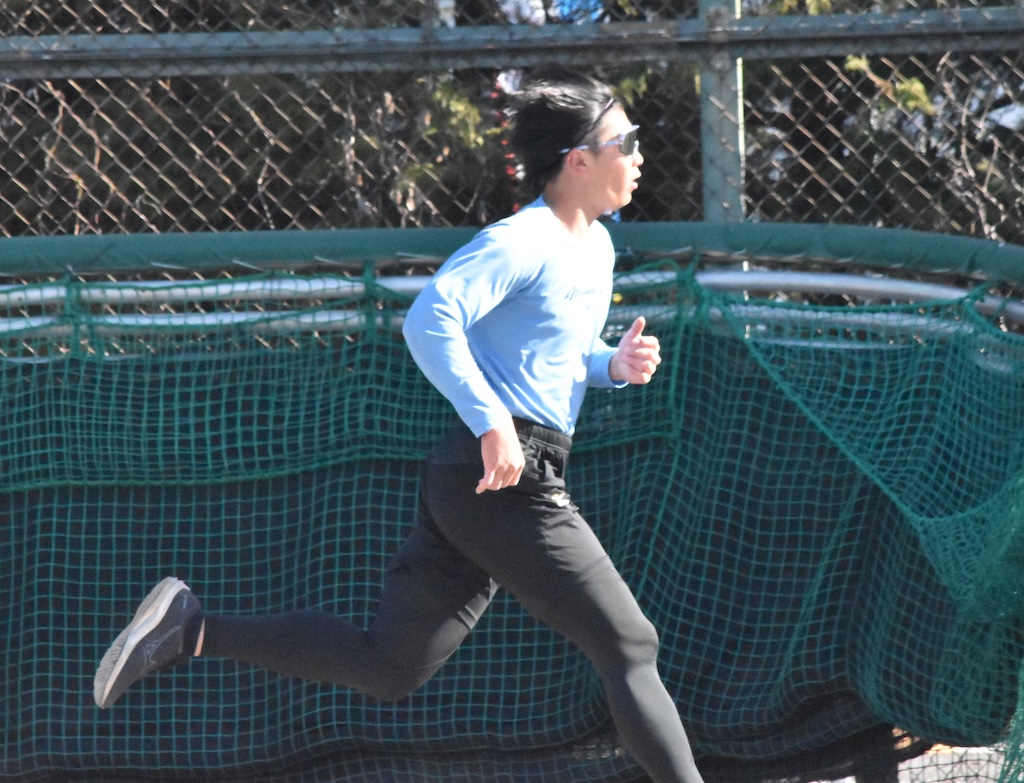 ロッテ・金田優太「バットで結果を残すのを一番に考えてやっていきたい」自主トレでは楽天・鈴木大地から日々のルーティンを学ぶ