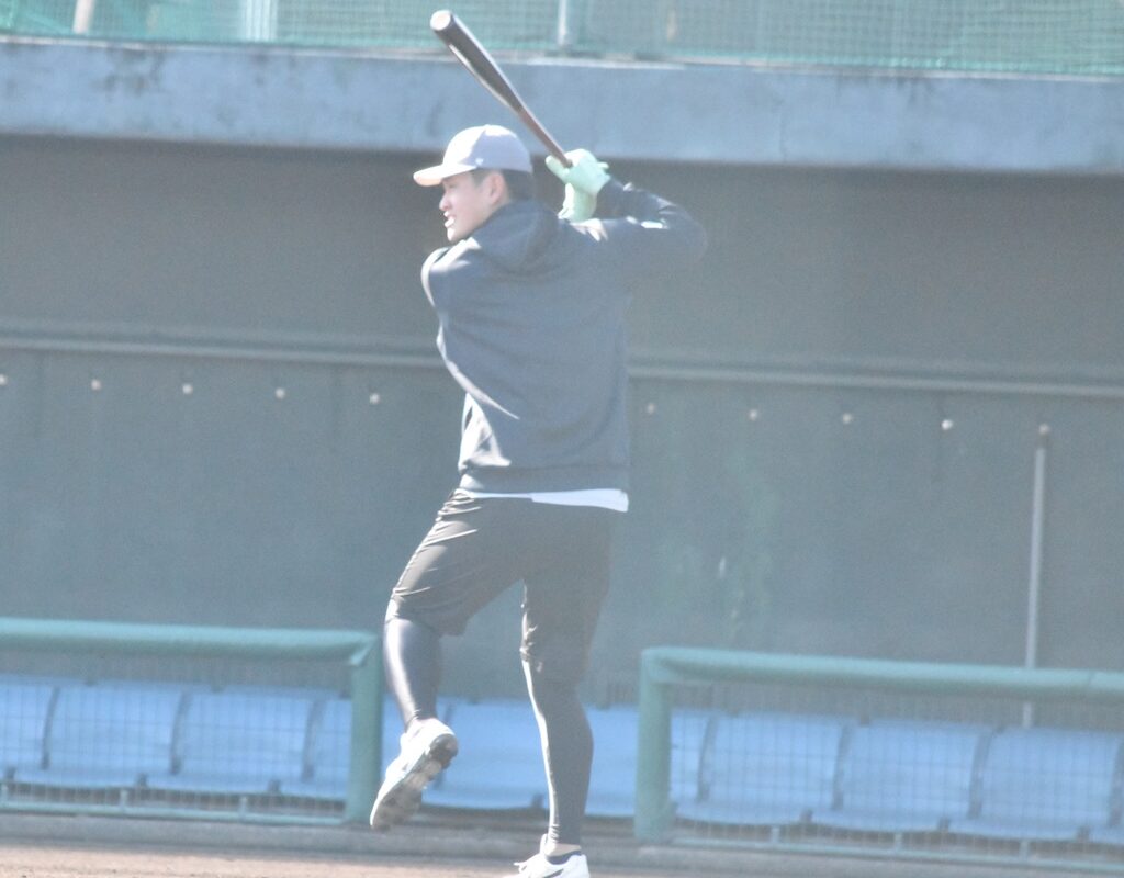 ロッテ・髙野光海「結果が全て」、「チャンスをもらえるように頑張りたい」。二軍で5本塁打を目標に掲げる