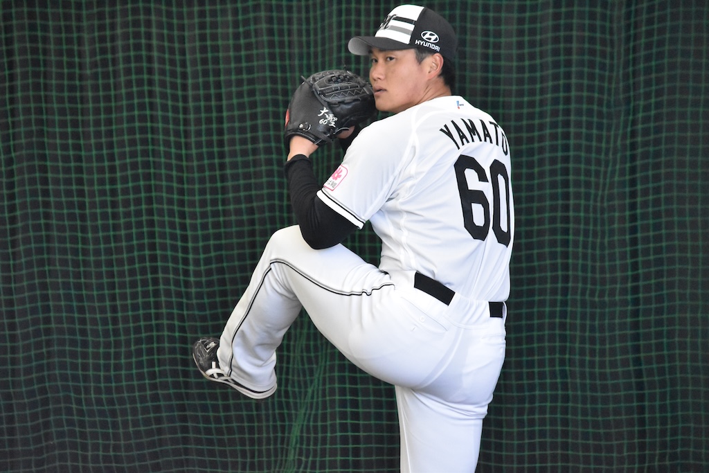 最速161キロ右腕ロッテ・大聖「プロの世界はそんなに甘くないと思う」、「1年勝負」