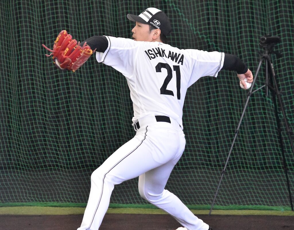 ロッテ・石川柊太「気合を入れて投げたい」17日の巨人との練習試合に先発予定