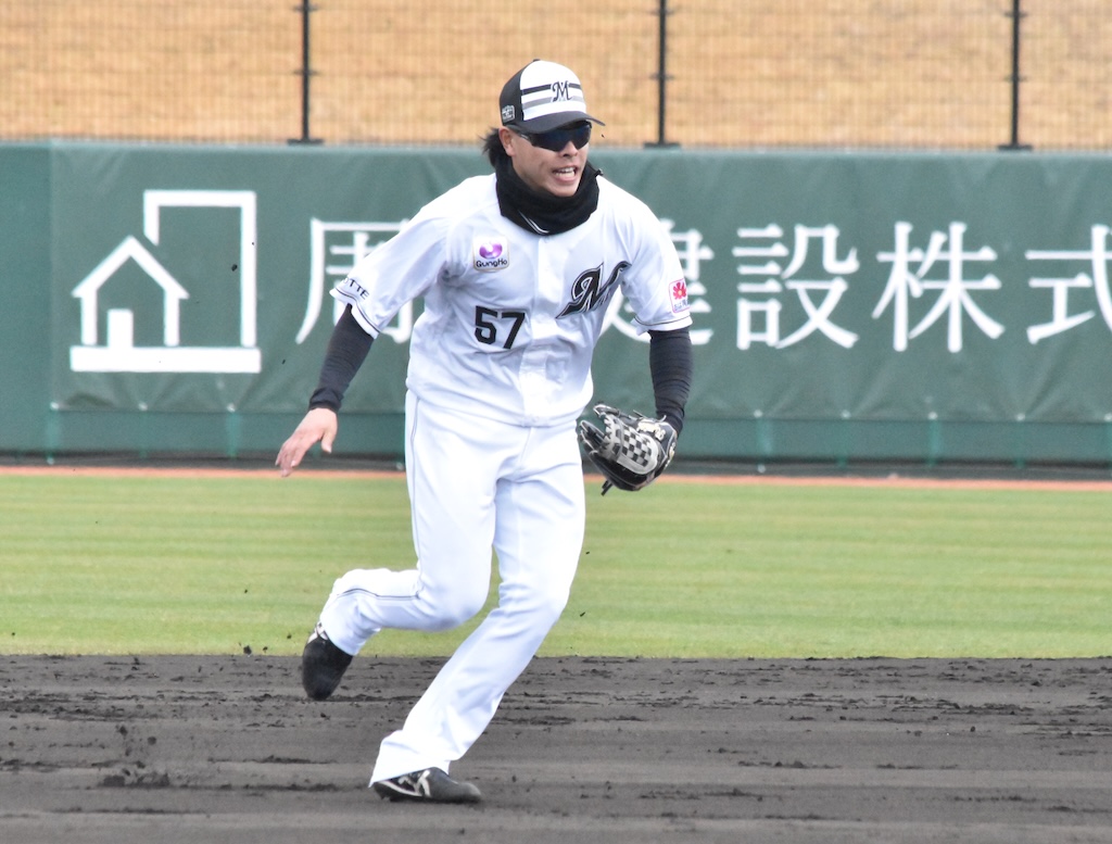 ロッテ・小川龍成「しっかりピッチャーが打ち取った打球をアウトにすることを意識」昨季7月20日から続く連続試合無失策は『100試合』に到達！