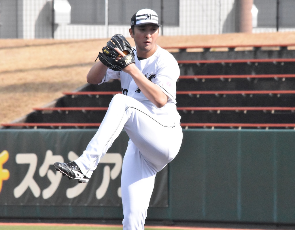 ロッテ・河村説人「チームと一緒に僕も上がっていければ」先発ローテ定着だ！