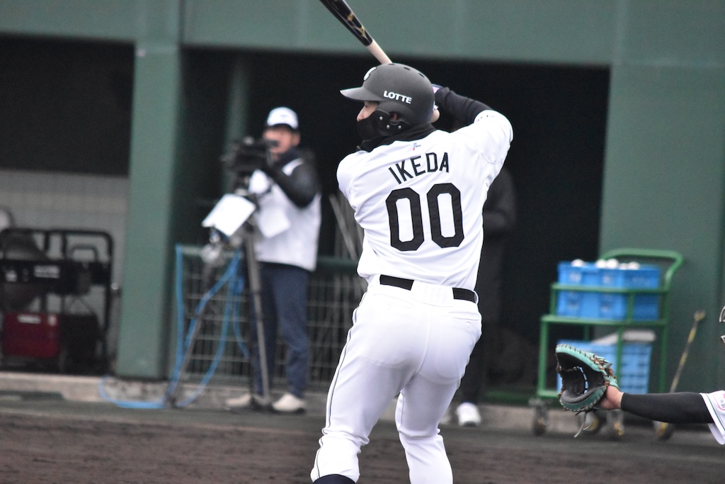 ロッテ・池田来翔、“芯”は「固まってきた」。5年目の今季は「試合数、打席数を増やしたい」