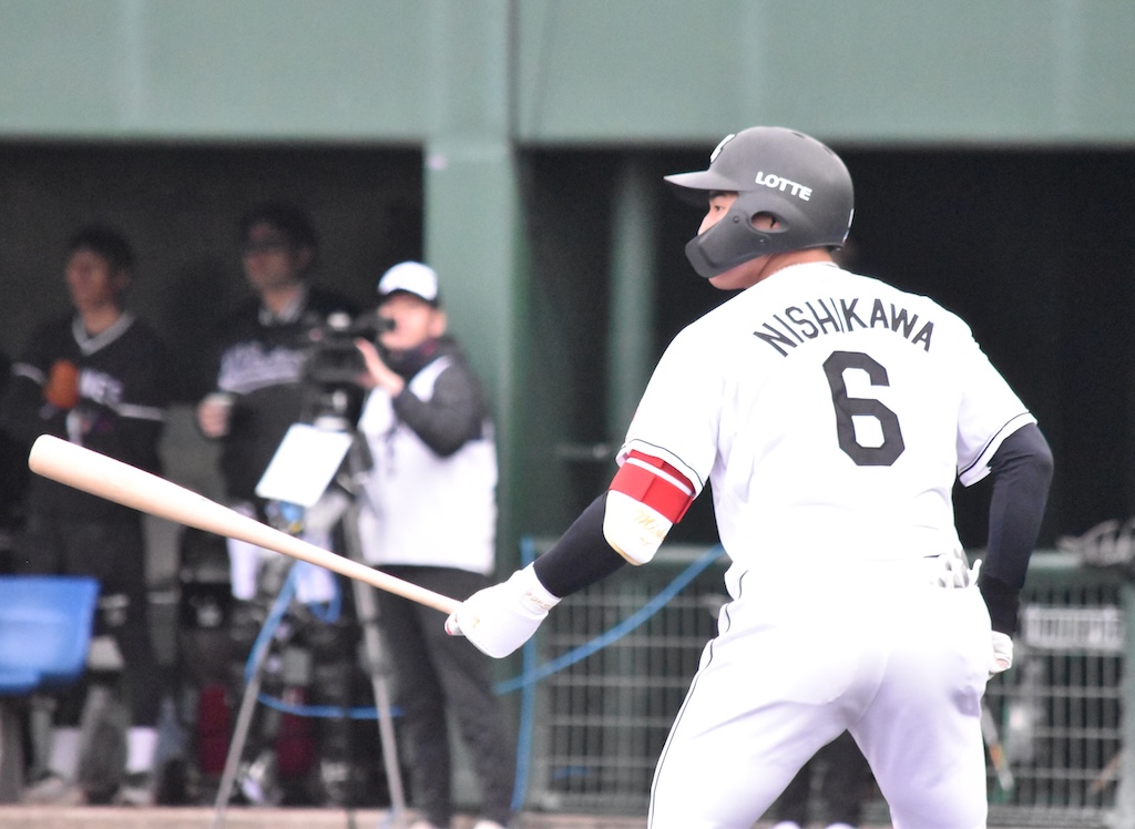 ロッテ・西川史礁「自分自身のやるべきことをしっかりやっていきたい」長打、確実性にこだわり進化を続ける背番号6