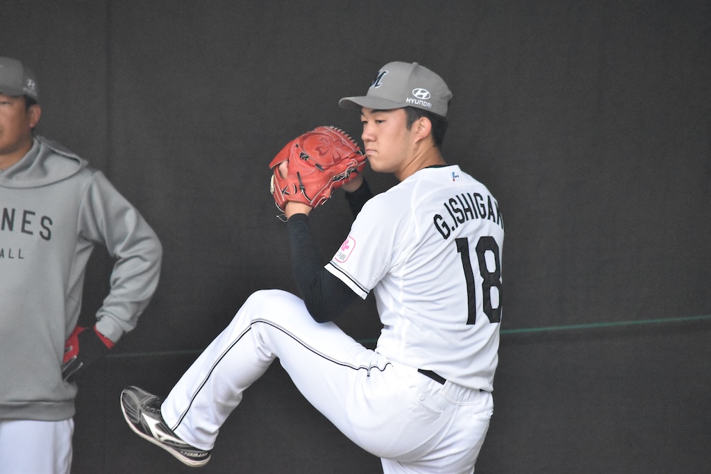 ロッテ・石垣元気「ストレートだけで抑えられるピッチャーになることを目標」将来を見据えて体づくり