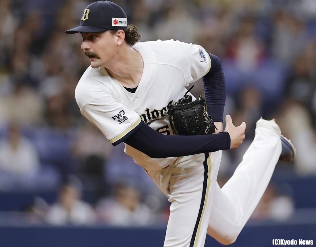 オリックスのジェリーが3安打無失点の好投も初勝利お預け　谷沢氏「もう1回くらい投げていたら…」