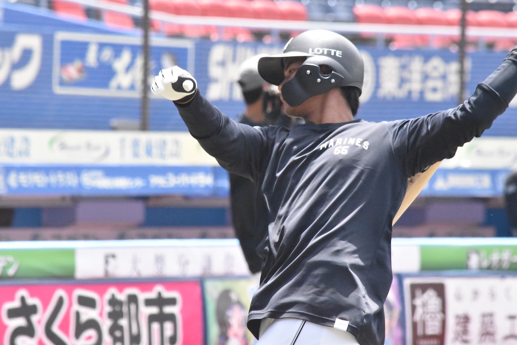 ロッテ・櫻井ユウヤ「自分のできることをやっていきたい」二軍では4番で出場し得点圏打率.367の勝負強さ