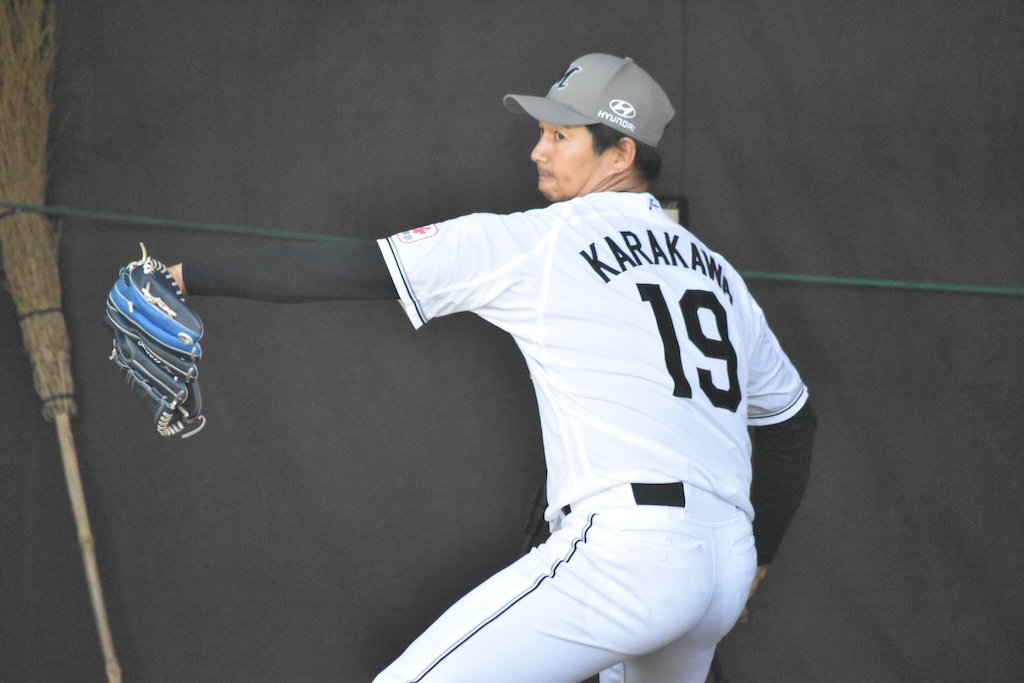ロッテ・唐川侑己「精度を上げていくことが前提」“伝家の宝刀・カットボール”を磨く
