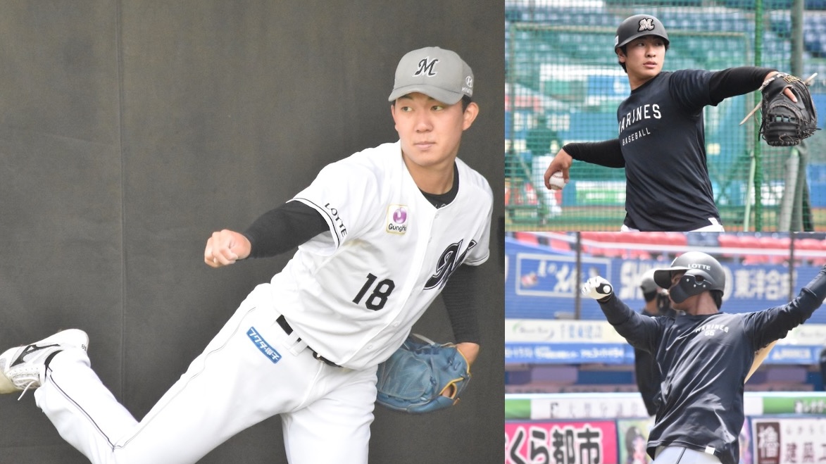【ロッテ】石垣元気、岡村、櫻井の3選手がフレッシュ球宴選出