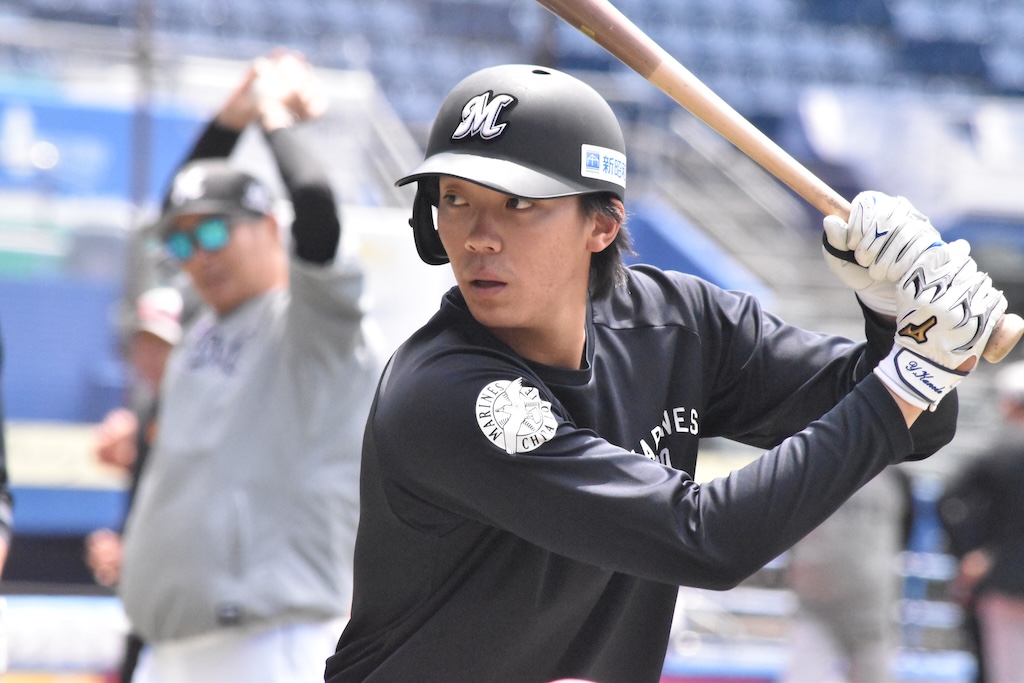 ロッテ・金田優太「あの日がきっかけにもなりました」巨人・バルドナードから放った中安から上昇。5月・6月の月間打率は3割超え
